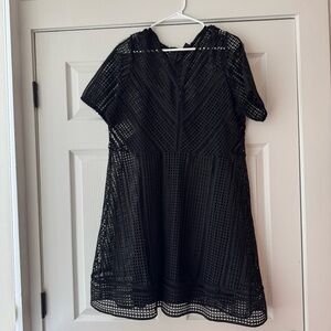 Atmosphere Black A-Line Mini Dress